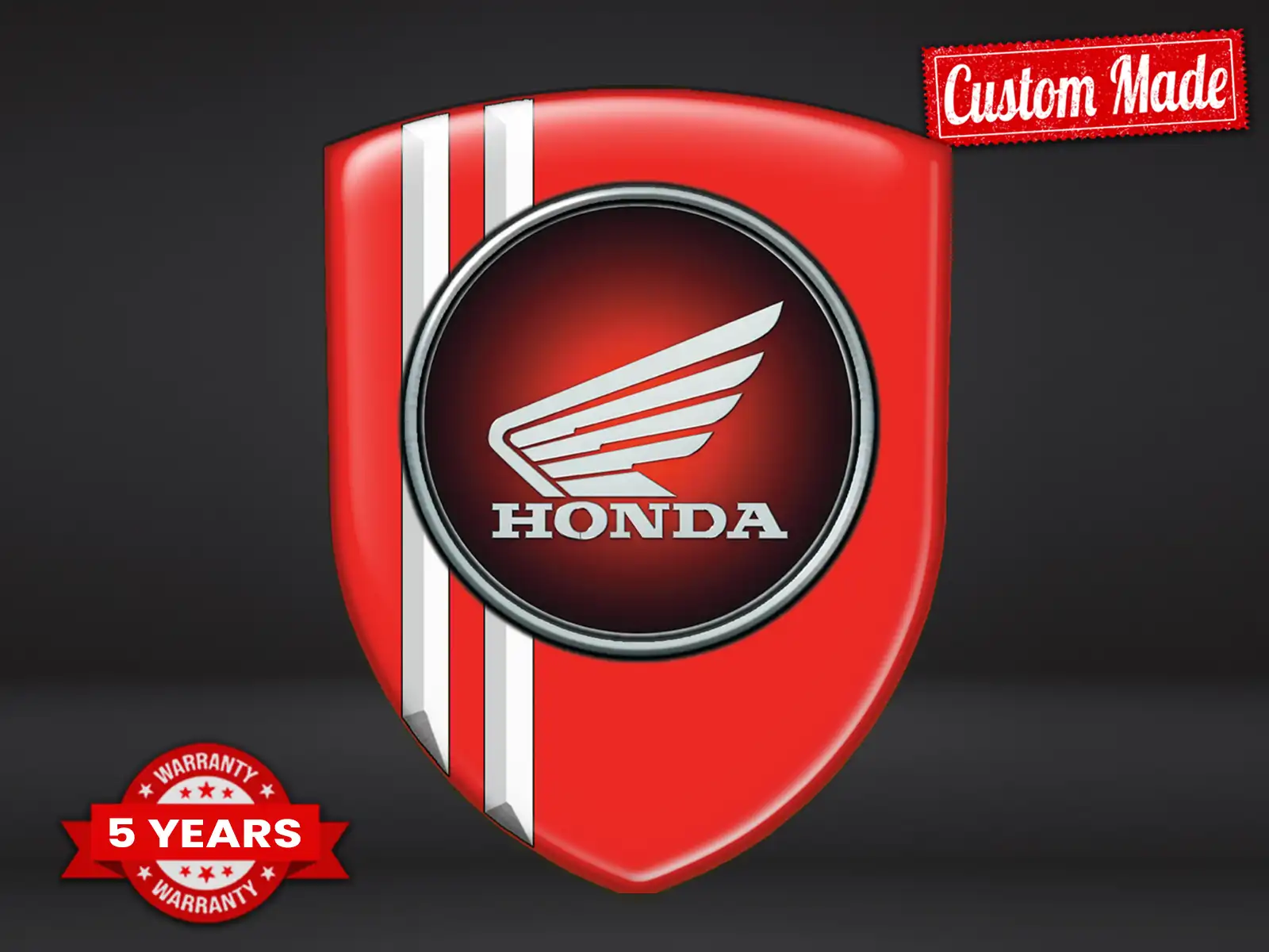 Honda Insignias En Relieve Resistente Máximo Elegante Pro